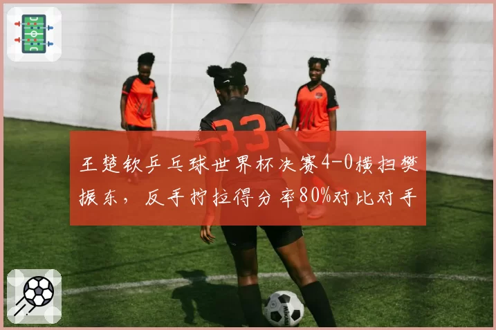 王楚钦乒乓球世界杯决赛4-0横扫樊振东，反手拧拉得分率80%对比对手的55%